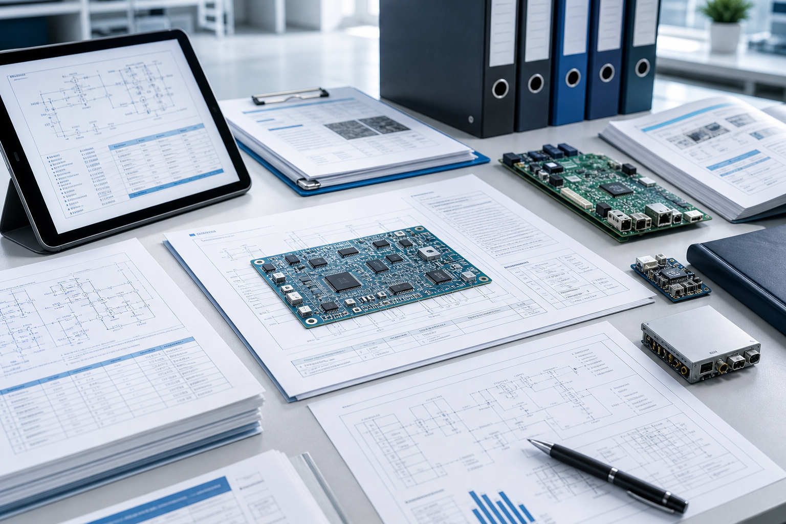 Technical product documentation and engineering records
